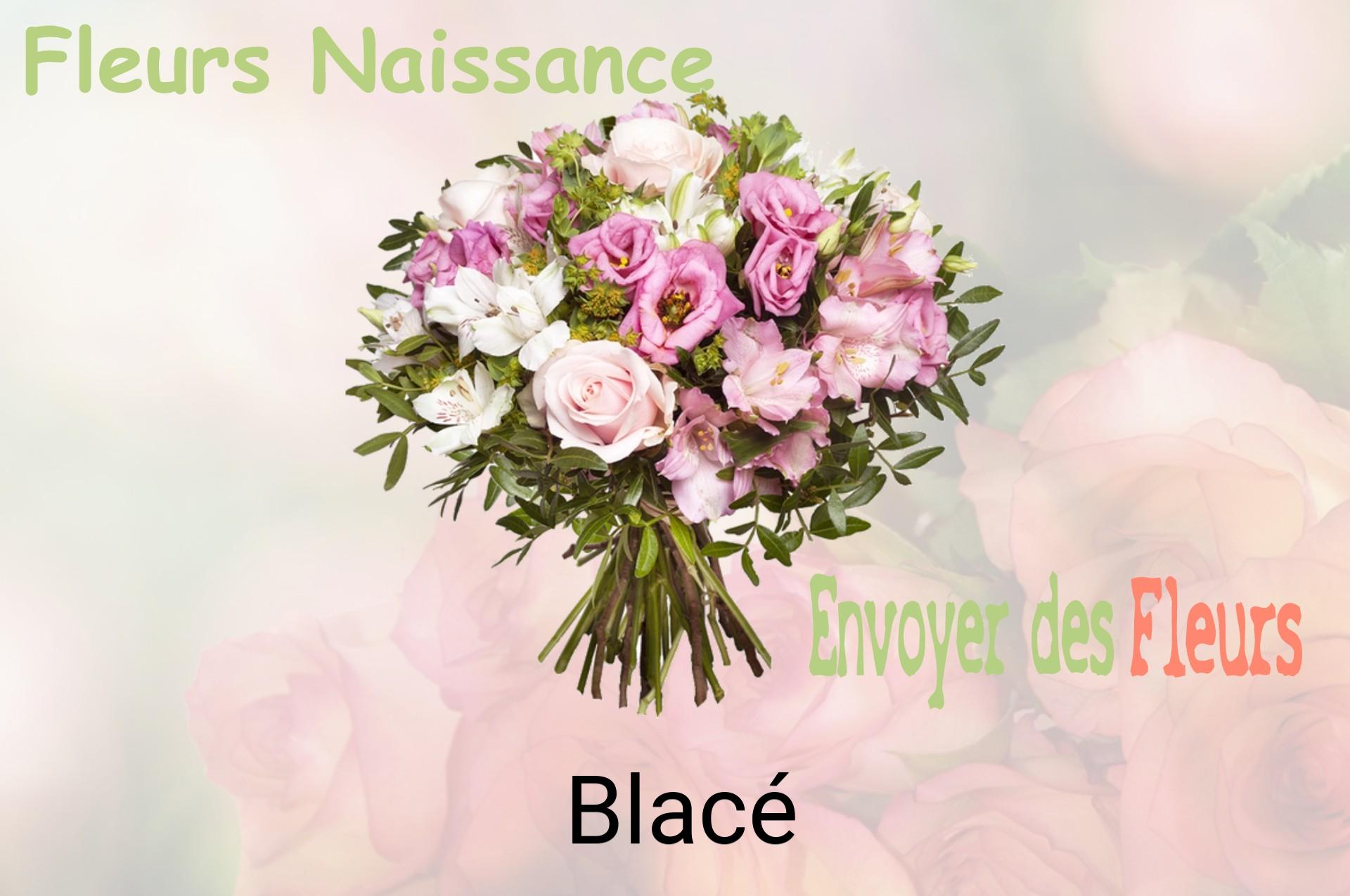 Bouquet de fleurs de naissance livré à Blacé